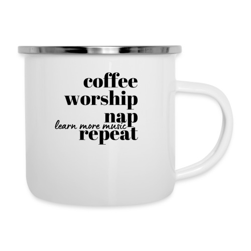 Coffee Worship Nap Tee - Camper Mug