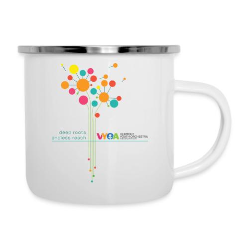 flower tag - Camper Mug