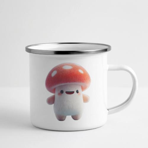 Mushroom: Red Forest Friend - Camper Mug