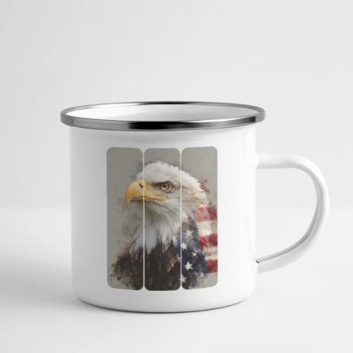 USA: Eagle of the Free - Camper Mug