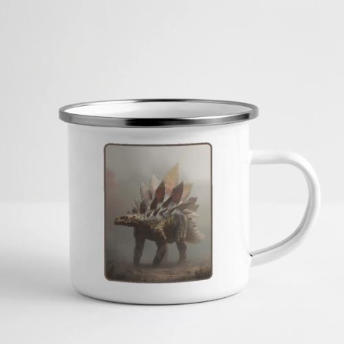 Stegosaurus Misty Forest Design - Camper Mug