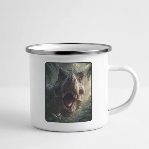 T Rex Jungle Roar Design - Camper Mug