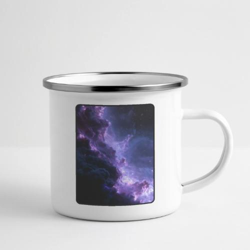 Purple Nebula Space Design - Camper Mug