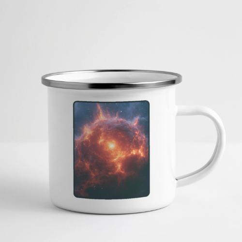 Exploding Supernova Space Art - Camper Mug