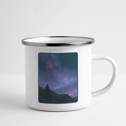 Stargazer Nebula Night Sky Art - Camper Mug