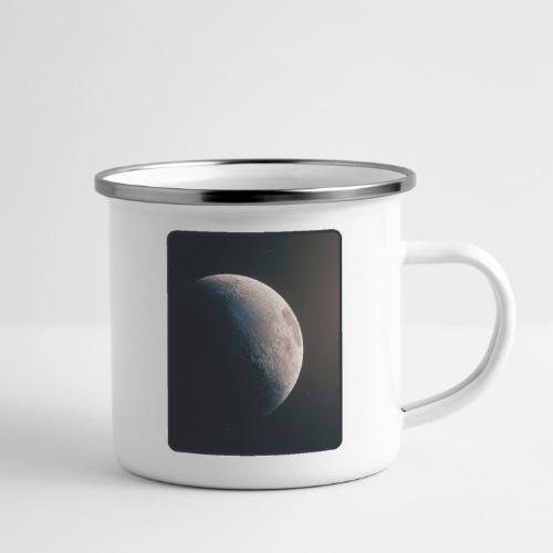 Crescent Moon Celestial Artwork - Camper Mug