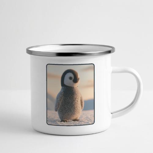 Cute Penguin Chick Sunrise Design - Camper Mug