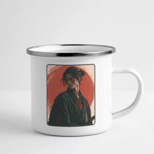 Samurai Beneath the Red Sun - Camper Mug