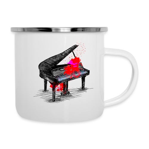 Grand piano - Camper Mug