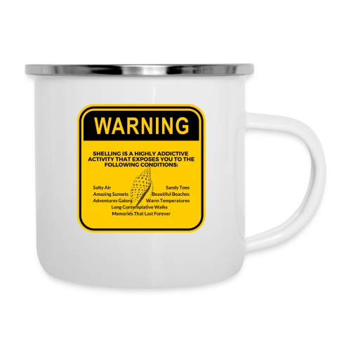 Shelling Addiction (White text) - Camper Mug