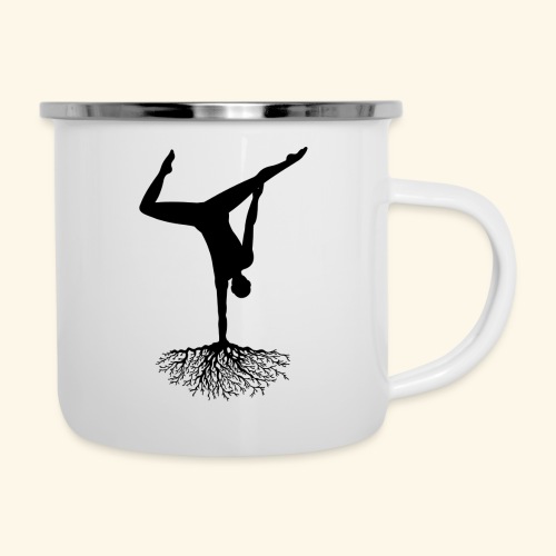 Root and Branch Handstand - Camper Mug