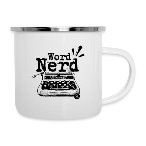 Word Nerd! (black) - Camper Mug