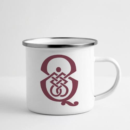 qcpb maroon logo - Camper Mug