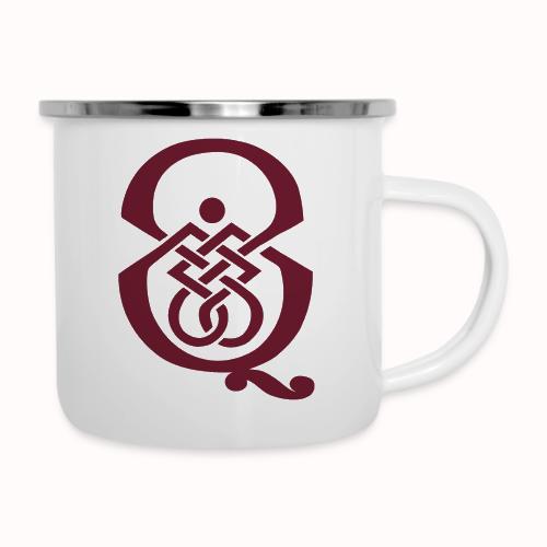 qcpb maroon logo - Camper Mug