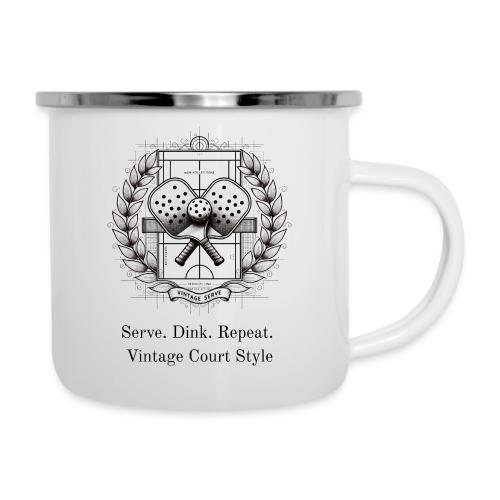 Vintage Pickleball T-Shirt, Mug, & Poster - Camper Mug