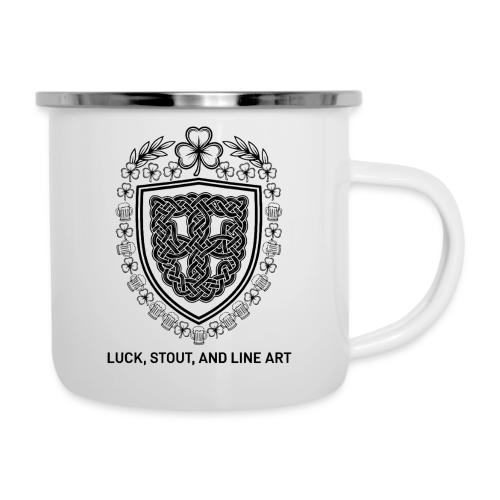 Celtic Knot T-Shirt, Symmetrical Shield - Camper Mug