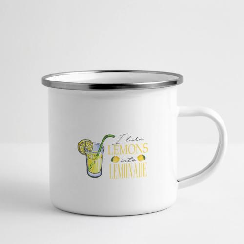 I TURN LEMONS INTO LEMONADE - Camper Mug