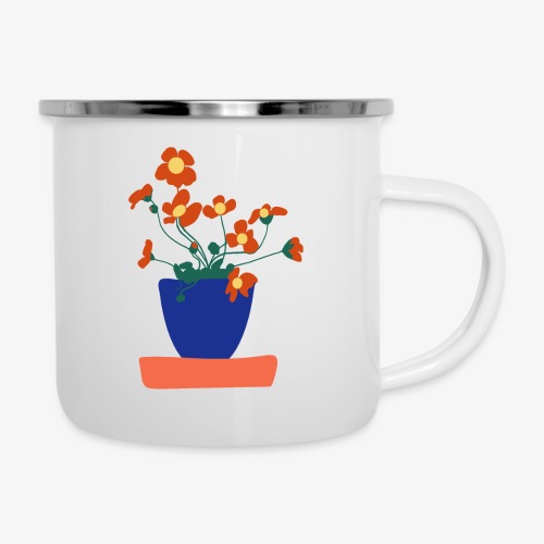 Dahlia Flower - Camper Mug