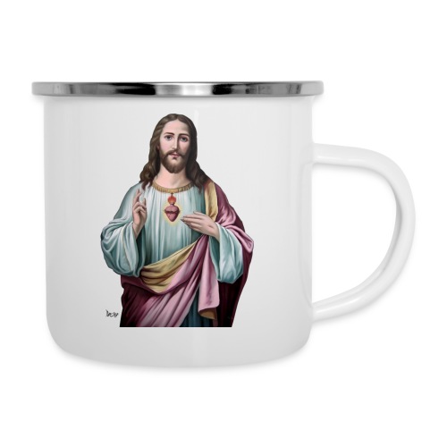 Jesus prayer god sacred heart religion christ - Camper Mug