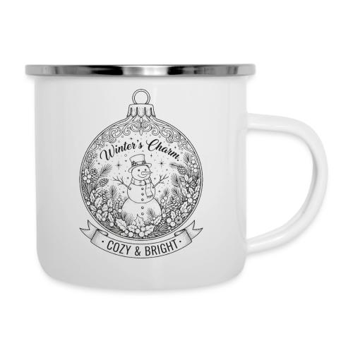 Festive Snowman T-Shirt - Camper Mug