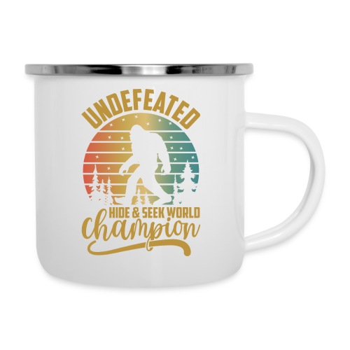 Undefeated Hide and Seek World Champ - Camper Mug