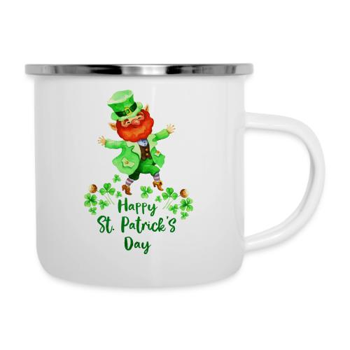 Happy St. Patrik's day. - Camper Mug