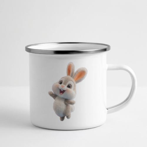 Dancing Baby Rabbit - Camper Mug