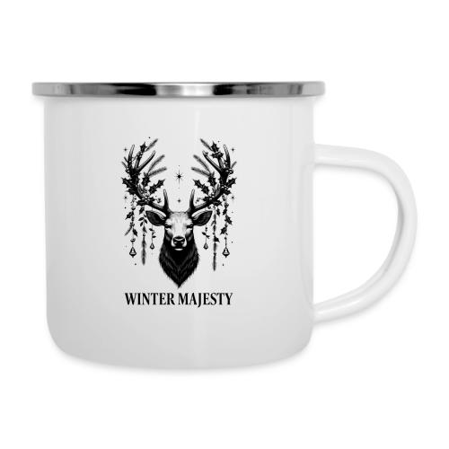 Majestic Reindeer T-Shirt, Poster, & Mug - Camper Mug