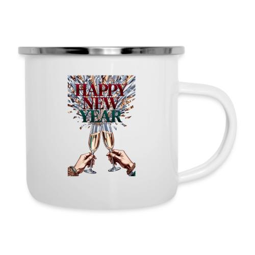 Toasting Hands T-Shirt Confetti Shower Premium - Camper Mug