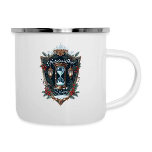 Wintering in Peace (No Visitors) T-Shirt - Camper Mug