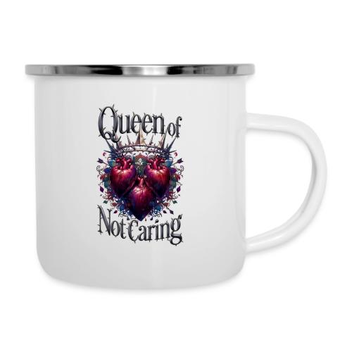 Queen of Not Caring T-Shirt - Camper Mug
