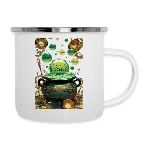 Emerald Excuses Cauldron Graphic Tee - Camper Mug