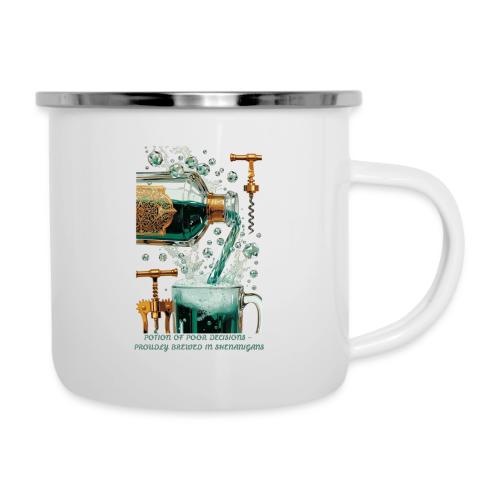Potion of Poor Decisions Bottle Graphic Tee - Camper Mug