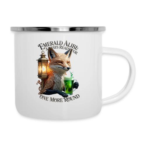 Emerald Alibi Fox Graphic Tee - Camper Mug