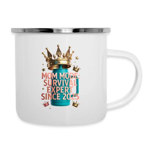 Mom Mode Survival Expert Tee - Camper Mug