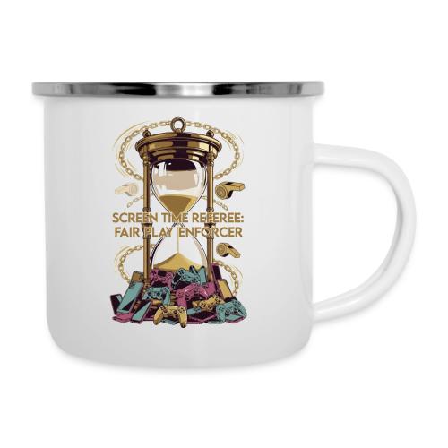 Screen Time Referee T Shirt, Fair Play Enforcer - Camper Mug