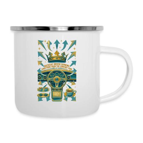 Backseat Driver T Shirt, Funny Dad Gift - Camper Mug