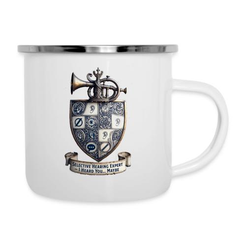 Selective Hearing Expert Crest T Shirt - Camper Mug