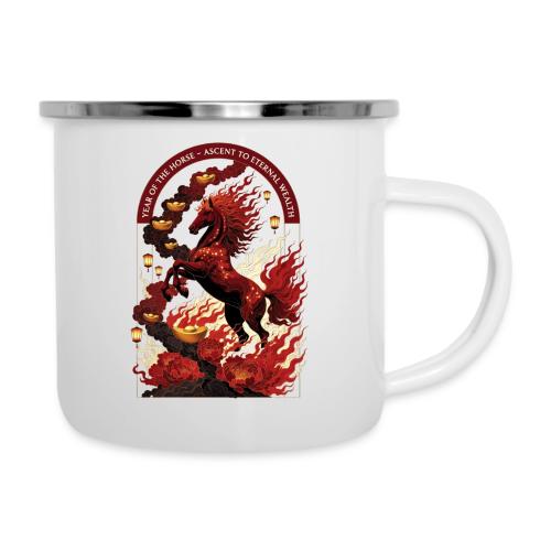 Year of the Horse Rise T Shirt,Lunar New Year Gift - Camper Mug