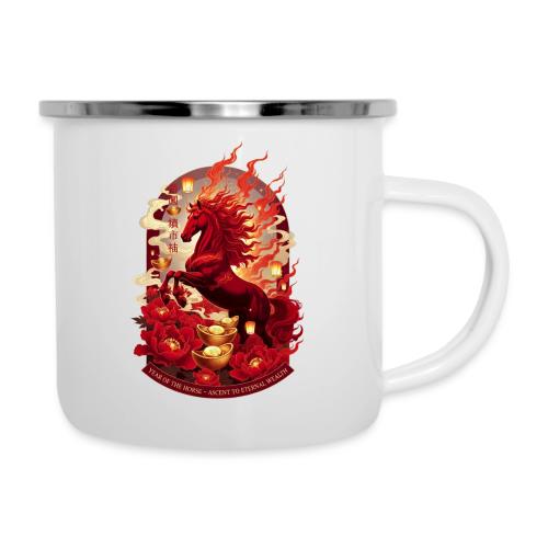 Year of the Horse Ascent T Shirt, Lunar New Year - Camper Mug