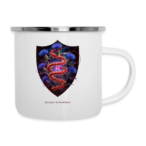 Women’s Day Crimson Thread Matriarch T Shirt, Gift - Camper Mug