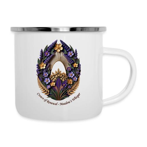 Easter Meadow Crown Renewal T Shirt, Spring Gift - Camper Mug