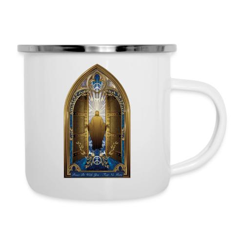 Easter Peace Be With You Locked Doors T Shirt,Gift - Camper Mug