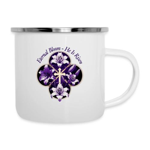 Easter Eternal Bloom Lily Crown T Shirt, Gift - Camper Mug