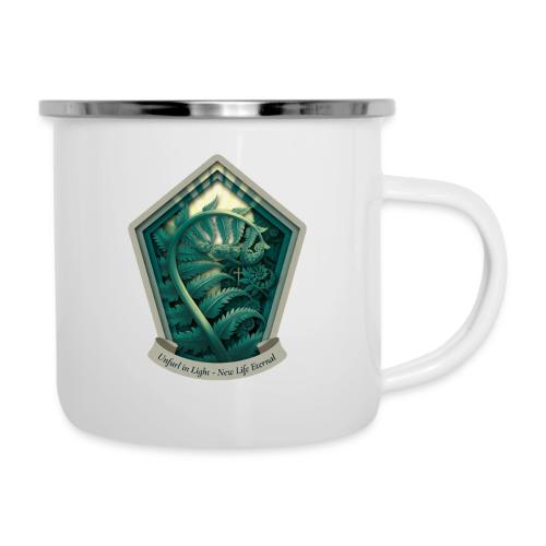 Easter Unfurl in Light Fern T Shirt, Spring Gift - Camper Mug