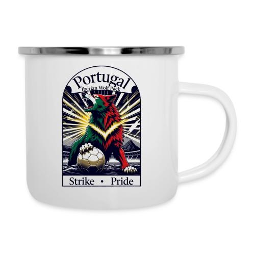 Portugal Iberian Wolf Soccer T Shirt, Pride Gift - Camper Mug