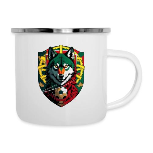 Portugal Iberian Wolf Soccer T Shirt,Football Gift - Camper Mug