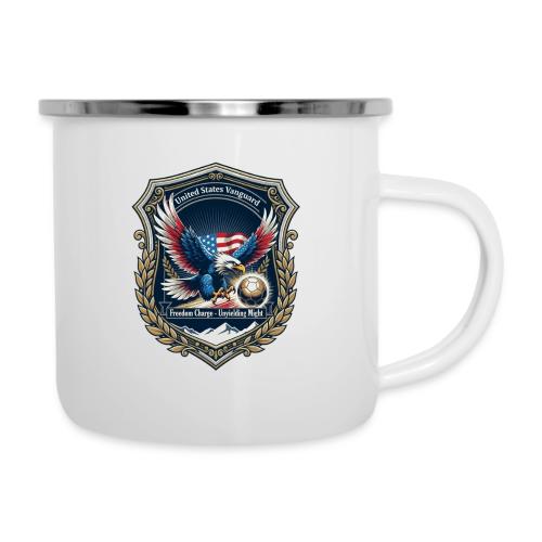 USA Eagle Vanguard T-Shirt,American Flag PrideGift - Camper Mug