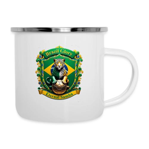 Brazil Jaguar Glory Tee, Brazilian Pride Gift - Camper Mug