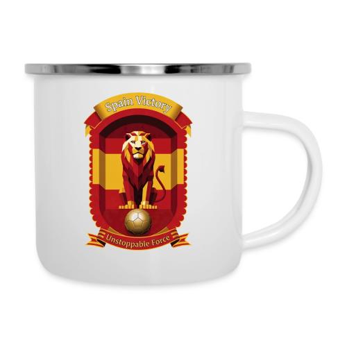 Spain Lion Victory T-Shirt, Flag Pride Crest Gift - Camper Mug